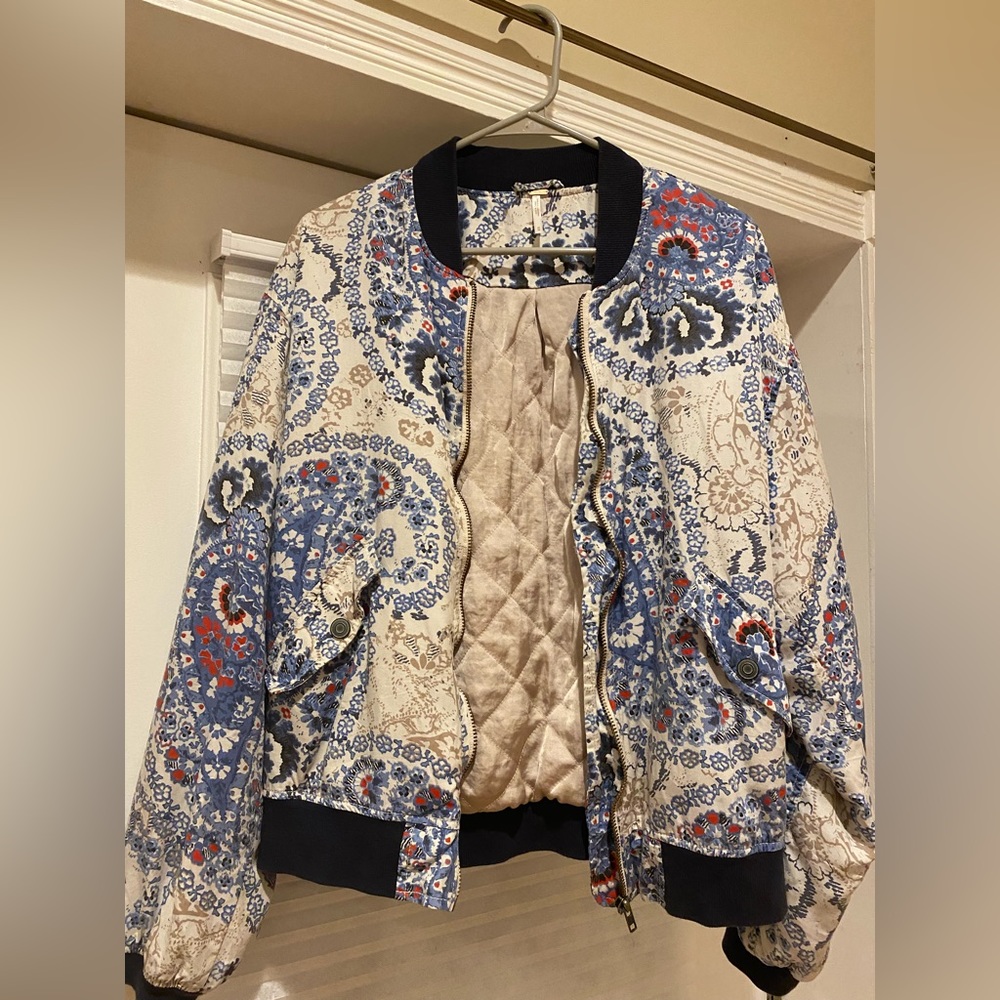Free People Patterned Jacket. - Picture 2 of 4